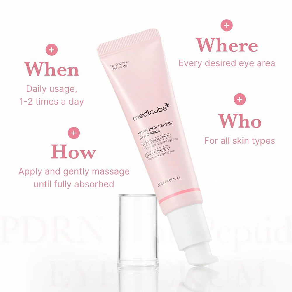 Medicube PDRN Pink Peptide Eye Cream 30ml
