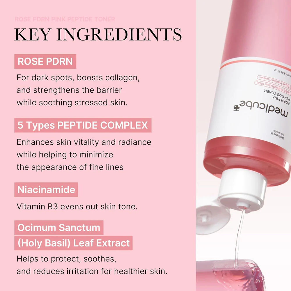 Medicube PDRN Pink Cica Soothing Toner 250ml